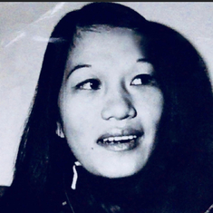 Eunice Carolino, early 1960s, Philippines