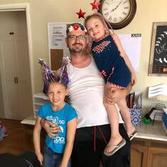 4th of July with Unc-a-Junk, Kayla and Alexis - 2018