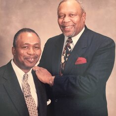 Uncle Herbie and Albert Lewis (Daddy)