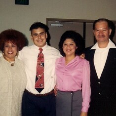 Mom, Juny, Mr. &  Mrs. Rodriguez
