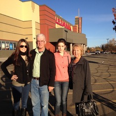Rachel Rust, Brad Rust, Abbie Rust and Mom, 2013.