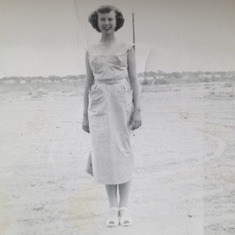 Evelyn Joye Roork about 1954? New Mexico