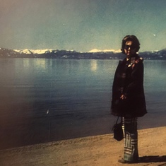 Grandma in Tahoe 1970's