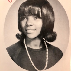 Nyack High School grad photo. 1968