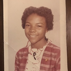 Mom as a youngster 