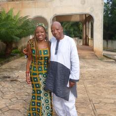 Amarachi Nwokoro & her uncle George Etugo