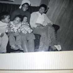 my mum, my aunty ugo, my brother Adi, my cousin eze and Nna in Leeds united as 1 family.