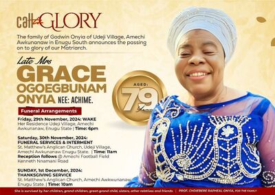 Ezinne Grace Ogoegbunam Onyia