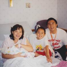 At Robert's Birth in 1999