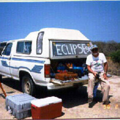 FDR Station, Paraguana Venezuela, Solar eclipse Feb. 26 1998