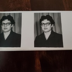 Required employment application photo's circa 1962