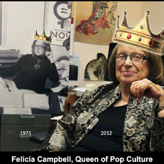 In 2013 the attendees of the FWPCA crowned Felicia "Queen of Pop Culture"!