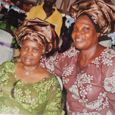 Mum and her Sr. Sister in Nigeria