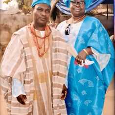 Mr. and Mrs Abayomi Elebiola