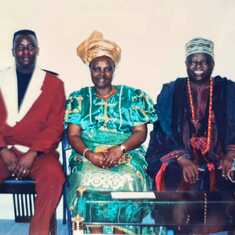 Mum, Kayode and Kabiasi