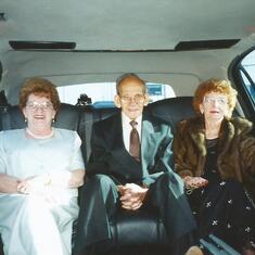 Limo to 50th Susan, Phil, Ruth