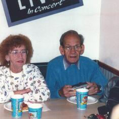 Ruth and Phil at Chuckie Cheese