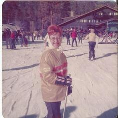 Ruth Skiing