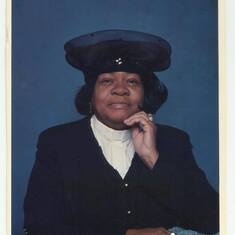Mother became a Minister.  Bishop Ann Elmore Ambers