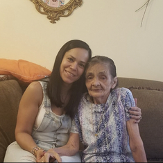 Ivy and Abuela 