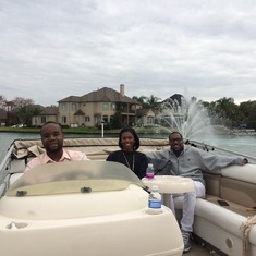 Boating with Sonny and Tina