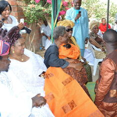 At our traditional wedding in Zaria, Kaduna state.