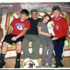 Fern and Don with grandchildren-Jordan and Mattie