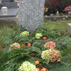 Filip's grave at Orlik Cemetery