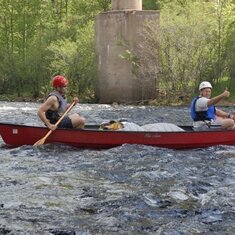 canoe on lehigh