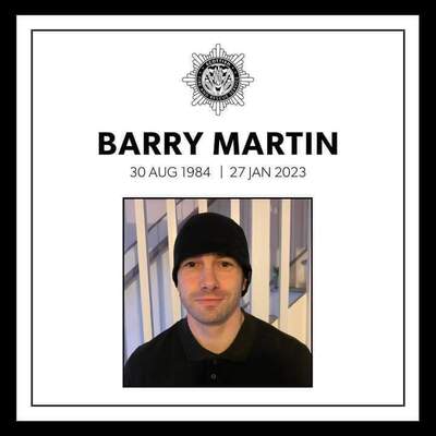 Fire fighter Barry Martin