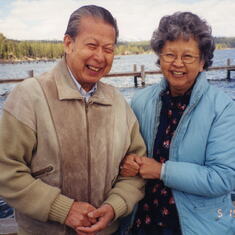 Dad & Mom - Tahoe 1999