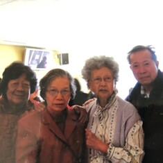 Mr. & Mrs. Wei were so thankful that Flora shared the gospel with them & loved them. (by Wayman Sit)