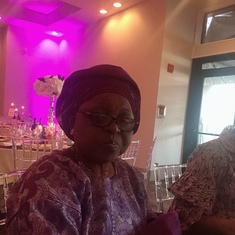 Mummy at Uncle Kayode’s birthday in Canada in 2018