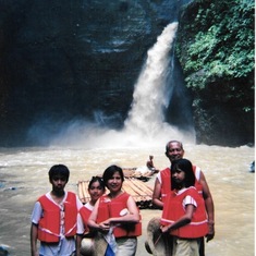An adventure with Lolo at Pagsanjan Falls- 2005