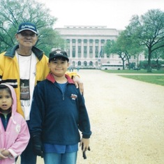 With Rally and Denise- 2001 trip to the US with Lolo