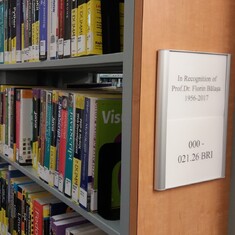 2019, December 29th. Florin's bookcase at Aurora Library, IL, USA