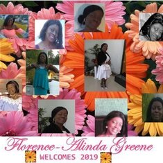 Her birthday collage created by Kaff