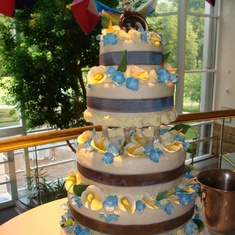 Ashleigh's wedding cake