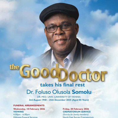 foluso olusola Somolu dr
