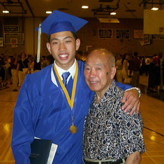 GrandPa Kam said: " No big deal! only high school graduate..."