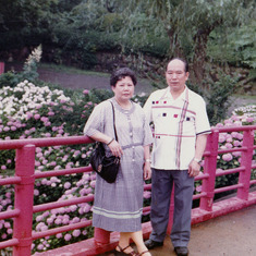 Husband and wife in Japan 1978
