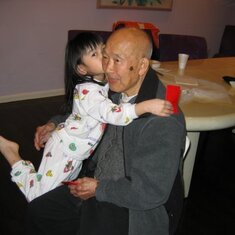 I love you Grandpa. Love you more an more for the red pocket money. Li-si li-si...