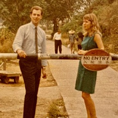 Forbes & I in Hong Kong 1965. We flew for free over spring break (he from BU, me from UCA Berkeley).