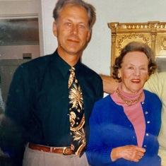 Forbes with our mother-- he really had a penchant for outlandish ties :)