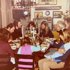Family gathering at our parent's watering hole-- always a wild welcoming place for all... '81