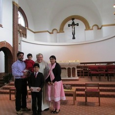 Edwin’s holy communion 