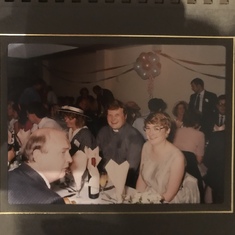 Our wedding reception 24/8/91