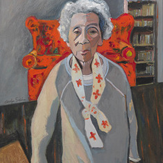 portrait of Frances Catlett in the Smithsonian, and will be in the African American Museum