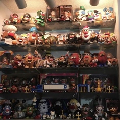 Some of her collection 
