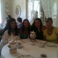 Tea Party for the Birthday month.
